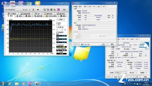 主流B75原生SATA3.0和USB3.0速度测试 